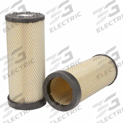 FLEETGUARD Automotive Air Filter: Round-Oval, Engine, Radial Seal, 5 3/16 in Outside Dia - Round/Oval Engine Air Filters