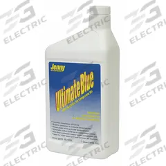 JENNY ULTIMATE BLUE Compressor Oil: 1 qt, Bottle, 30 SAE Grade, 100 ISO Viscosity Grade (MPN 105-1209). Key specifications — attr59744: 136; attr59746: 100; attr59736: No; attr59735: Bottle; attr59738: Ultimate Blue; attr59749: 30.