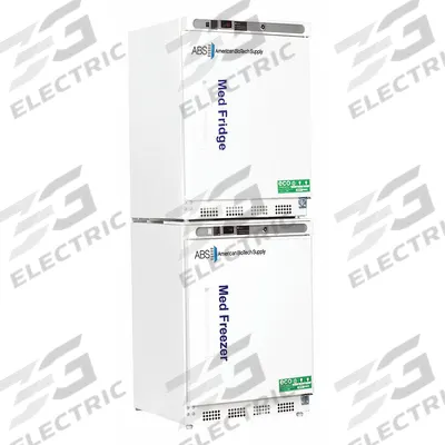AMERICAN BIOTECH SUPPLY Refrigerator and Freezer: 4.6 cu ft Refrigerator Capacity, 2 Doors - Pharmacy Refrigerator-Freezers