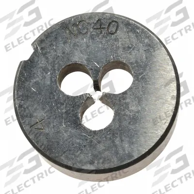 WESTWARD Alloy Steel Die, 4-40 UNC: CCT1060-81, Die - Pneumatics