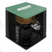 SPEEDAIRE Refrigerated Air Dryer: ISO Class 6, 15 cfm, 115V AC, 3/8 in NPT, 50°F Dew Point, 0.16 kW (MPN 906Y70). Key specifications — attr109787: 115V AC; attr109807: HPRB; attr109762: SPEEDAIRE.