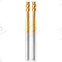 DREMEL Carving Bit: Titanium Nitride, Cylinder, 1/8 in Head Wd, 1/4 in Head Lg, 1/8 in Shank Dia (MPN 194HP). Key specifications — attr1097418: Cylinder; attr1097420: Titanium Nitride; attr1097427: DREMEL.