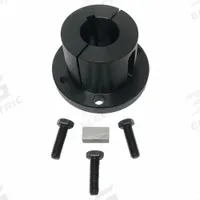 APPROVED VENDOR Split Taper Bushing: Q1, 38 mm Bore Dia, 3.38 in Bolt Circle Dia, 2.5 in Overall Lg (MPN Q1X38MM). Key specifications — Brand: APPROVED VENDOR; Taper: 3/4 in Per ft.
