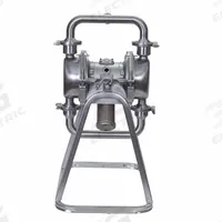 GRACO Double Diaphragm Pump: Stainless Steel, 1 1/2 in, Tri-Clamp, 50 gpm, 277 ft Max. Head (MPN SP15.0003). Key specifications — Brand: GRACO; Check Valve Material: SS; Seat Material: SS; Diaphragm Material: PTFE w/ EPDM Backing.
