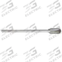 APPROVED VENDOR Carbide Bur: Ball-Nosed Cylinder, SC-3L6, Single Cut, 3/8" x 3/4" Head, 1/4" Shank (MPN 310-002606). Key specifications — Trade Number: SC-3L6; Brand: APPROVED VENDOR.