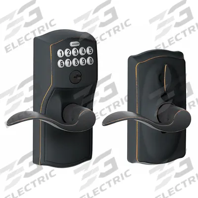 SCHLAGE RESIDENTIAL Electronic Keyless Lock: Keypad - Electronic Keyless Access Locksets