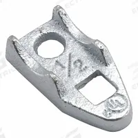 Back Spacer: 1 1/4 in Trade Size, Iron, IMC/RMC (MPN 1345). Key specifications — Manufacturer Part Number: 1345; Color: Gray; Compatible Conduit Trade Size: 1-1/4 in; Compatible Conduit Type: IMC; RMC; Compatible Nominal Conduit/Pipe Size: 1-1/4 in; 1-1/2 in; Compatible Pipe Size: 1-1/4 in.