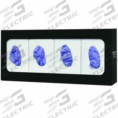 BOWMAN DISPENSERS Glove Dispenser: Steel, 22 3/8 in Overall Wd, 10 in Overall Ht, Wall - General Purpose Wall-Mount Boxed Glove Dispensers