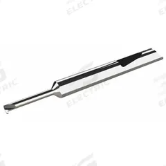 MICRO 100 Grooving Tool: 0.1875 in Shank Dia., Right Hand, 1.500 in Overall Lg (MPN QMRR-030-375-080X)