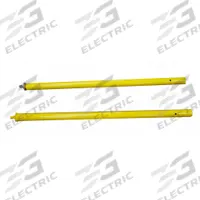 GARLOCK SAFETY SYSTEMS Mid Stanchion: 3 3/8 ft Ht, Permanent, Includes Hardware (MPN 409121). Key specifications — Sub-brand: Everlast; Installation: Permanent; Warning Line Component: Middle Support; Includes: Hardware; Brand: GARLOCK SAFETY SYSTEMS.