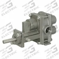 PULSAFEEDER Rotary Gear Pump Head: 316 Stainless Steel Body, 3/4" Flange, 9.8 gpm, SS Shaft Material (MPN GA6-UCT-KKU). Key specifications — Brand: PULSAFEEDER; Ports: 3/4" Flange; Includes Relief Valve: No.