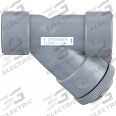 HAYWARD Y Strainer: 1/2 in, Socket, Perforated, 0.0313 in Screen Size, CPVC, FPM, 3 in Ht (MPN YS20050S). Key specifications — Brand: HAYWARD; Seal Material: FPM; Manufacturer Part Number: YS20050S; Screen Material: CPVC.