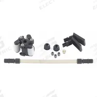 STENNER Pump Head Repair Kit: Mfr Part # QP107KG1, Polyethylene/Polypropylene/PVC/Santoprene. Key specifications — Includes: Connecting Nuts; Material: Polypropylene; Manufacturer Part Number: QP107KG1; Product Type: Pump Head Repair Kit.