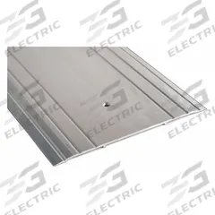 NATIONAL GUARD Door Threshold: Saddle, Aluminum, 6 ft Lg (MPN 1013-72). Key specifications — Brand: NATIONAL GUARD; Transition Type: Fluted.