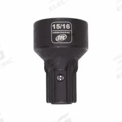 INGERSOLL RAND Impact Socket: SAE, 15/16 in Socket Size, 6-Point, Std, 1 9/16 in Overall Lg (MPN DXS2SH1516). Key specifications — attr1215501: INGERSOLL RAND; attr1215515: Manganese Phosphate; attr1215518: 15/16 in.