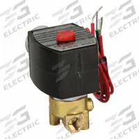 REDHAT Solenoid Valve: 2-Way, Normally Closed, 1/8 in Pipe Size, 110V AC/120V AC, High Flow (MPN EF8262H002). Key specifications — Pipe Size: 1/8 in; Voltage: 120V AC; Brand: REDHAT; Coil Enclosure: Watertight.