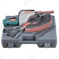 DYNABRADE Air Belt Sander Kit: 1/2 in Belt Wd, 24 in Belt Lg, Fixed Arm, Heavy Duty, 0.5 hp, 31 cfm (MPN 14010). Key specifications — attr1320306: DYNABRADE.