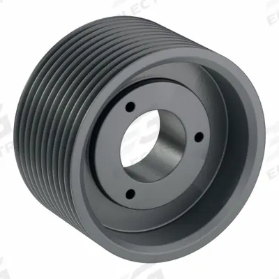 APPROVED VENDOR V-Belt Pulley: 3V800, 10 Groove, 8 in OD, Bushed Bore, SF - Bushed-Bore Cast-Iron Wedge V-Belt Pulleys