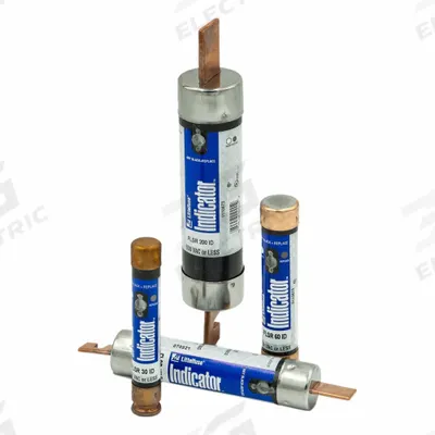 LITTELFUSE Fuse: Class RK5, FLSR-ID Series, Time-Delay, 9 A, 600 V AC, 300 V DC - Time-Delay Cylindrical Fuses