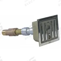 WATTS Wall Hydrant: For 14 in Wall Thick, 18 3/16 in Overall Lg, Nickel Bronze, Chrome-Plated (MPN HY-725-14). Key specifications — Face Material: Nickel Bronze; Brand: WATTS; Face Shape: Square; Face Type: Fully Enclosed; Color/Finish: Chrome-Plated.