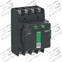 SCHNEIDER Contactor: 4 Poles, 4NO Contacts, 400 A, 24V AC/48V AC Coil (MPN LC1G4004BEEA). Key specifications — Brand: SCHNEIDER; Integrated Surge Suppression: No; Wire Termination Type: Spring Loaded; Nominal Coil Voltage @ 60Hz: 48V AC.
