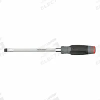 PROTO Screwdrivers: 3/8 in Tip Size, Extra Long Lg, 13 in Overall Lg, 8 in Shank Lg, Cushion Grip (MPN JKB3808RPF). Key specifications — attr1205183: 3/8 in; attr1205186: Cushion; attr1205189: PROTO.