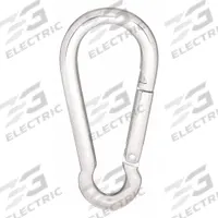 LUCKY LINE PRODUCTS Interlocking Snap: 1 Snaps, 540 lb Working Load Limit, Solid Gate (MPN 4FCE9). Key specifications — Application Restrictions: Not For Lifting; Brand: LUCKY LINE PRODUCTS; Opening Type: Solid Gate.