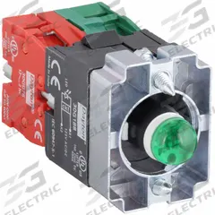 DAYTON Lamp Module and Contact Block: 22 mm Panel Mounting Size, 1NO/1NC, Green, LED, 120V AC (MPN 30G188). Key specifications — Brand: DAYTON; Includes Bulb: Bulb Included; Lamp Module Voltage: 120V AC.