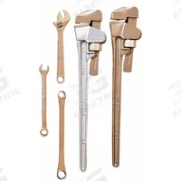 AMPCO Box End Wrench: Natural, 3/8 in_5/16 in Head Size, 7 3/4 in Overall Lg, Offset (MPN W-3109). Key specifications — attr309427: Natural; attr309429: No; attr324926: AMPCO.