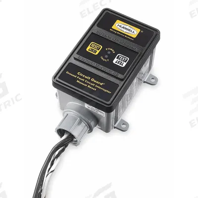 HUBBELL WIRING DEVICE-KELLEMS Hard Wired GFCI: 30 A Amps, 120/240V AC, Single Phase, 4X - Hardwired GFCIs