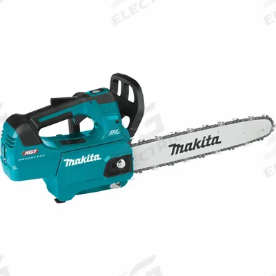 MAKITA Chainsaw Kit: 14 in Bar Lg, Top Handle, Auto Chain Oiler, 5.0 Ah Battery Capacity - Battery-Powered Chainsaws