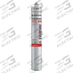 PENTAIR/EVERPURE Water Filter Cartridge: 0.5 gpm, 20 3/4 in Overall Ht, 3 1/4 in Overall Dia (MPN EV962705-75). Key specifications — Reduces: Corrosion; Filter Media: Calcium Carbonate.
