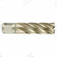 CLE-LINE Cobalt Annular Cutter: 1 5/8 in Cutter Dia, 2 in Max Cutting Dp, Pilot Pin Included, Bright (MPN C34164). Key specifications — attr253884: Yes; attr253885: Bright; attr253886: High Speed Steel-Cobalt; attr253888: Decimal Inch; attr277149: CLE-LINE.