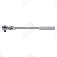 PROTO Hand Ratchet: Round, Reversible, 8 1/2 in Overall Lg, Chrome, 5° Min Arc Swing, Proto (MPN J5257F). Key specifications — attr1205598: Reversible; attr1205605: Quick-Release Not Included; attr1205626: Chrome; attr1228094: Proto; attr1205607: Round; attr1205624: PROTO.
