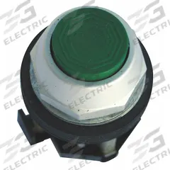 EATON Extended Push Button Operator: Non-Illuminated, Extended Profile, Metallic, 30 mm, 1NC (MPN HT8ABGB). Key specifications — Brand: EATON; Action: Momentary; Series: HT800; Push Button Material Type: Metallic.