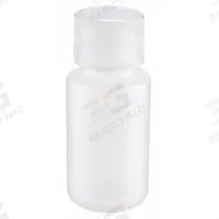 APPROVED VENDOR Laboratory Bottle: HDPE, 60 mL, 60 mL, Natural, 20-410 mm Screw Closure Size (MPN 209046). Key specifications — Body Color: Natural; Closure Attached: Attached; Brand: APPROVED VENDOR; Pre-Cleaned: None; Closure Included: Yes.