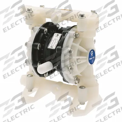 GRACO Diaphragm Pump: Acetal Body, 1/2 in, NPT Connection, 15 gpm, Buna-N Diaphragm - Acetal Housing AODD Pumps