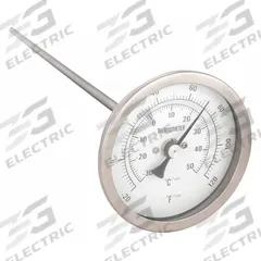 APPROVED VENDOR Dial Thermometer: -20°F to 120°F /-30°C to 50°C, ±1% Accuracy, 9 in Stem Lg (MPN 1NFY2). Key specifications — Accuracy: ±1 %; Brand: APPROVED VENDOR.