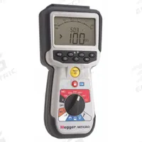 MEGGER Megohmmeter: 0.01 ohm to 1 megaohm, CAT IV 600V, IP54, Digital, Bluetooth/USB, 1 mA to 2 mA (MPN MIT430/2). Key specifications — IP Rating: IP54; Test Voltage: 100V DC; Brand: MEGGER.
