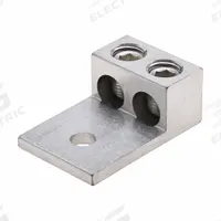 POLARIS Mechanical Connector: For Wire Size 6 AWG – 250 kcmil, 2 Wire Terminations (MPN 2-250T). Key specifications — Brand: POLARIS; Lug Material: Tin-Plated Aluminum.