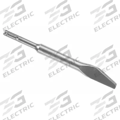 BOSCH Chisel Bit: 3/8 in Head Wd, 8 in Overall Lg - Chisel Bits for SDS-Plus Hammer Drills