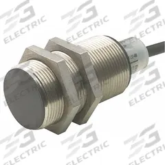 EATON Inductive Cylindrical Proximity Sensor: Non-Terminated Cable, Semi-Shielded, 3 Wires, 6-48V DC (MPN E57-30LE22-C1). Key specifications — Brand: EATON; AC Supply Voltage Rating: Not Rated; DC Supply Voltage Rating: 6-48V DC.