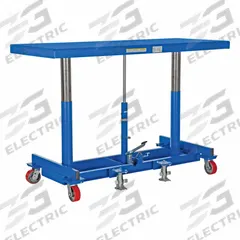 APPROVED VENDOR Lift Table: Not Powered, 2,000 lb Load Capacity, 60 in L x 30 in W, Steel, Hydraulic (MPN LDLT-3060). Key specifications — Platform Material: Steel; Brand: APPROVED VENDOR.