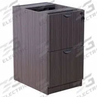 BOSS Desk Pedestal: Driftwood, 2 Drawers, 26 in Overall Wd, 28 1/2 in Overall Ht, 22 in Overall Dp (MPN N176-DW). Key specifications — Brand: BOSS; Color: Driftwood; Product Type: Hanging File Cabinet.