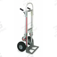 MAGLINER Convertible Hand Truck: 500 lb, Dual-Handle, Silver, Aluminum, Pneumatic, 40 in Handle Ht (MPN GMK16UA4). Key specifications — Brand: MAGLINER.