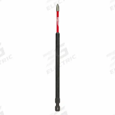 MILWAUKEE Impact Driver Bit: Impact Driver Bit, Imperial, PH1 Bit Industry Size, #1 Bit Size - Impact Bits