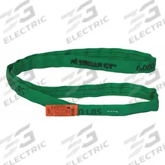 STREN-FLEX SIMIAN GT Round Sling: Type 5, Polyester, Nylon, 10 ft Sling Lg, 29/32 in Body Dia (MPN SFERSST2-10). Key specifications — Brand: STREN-FLEX SIMIAN GT.