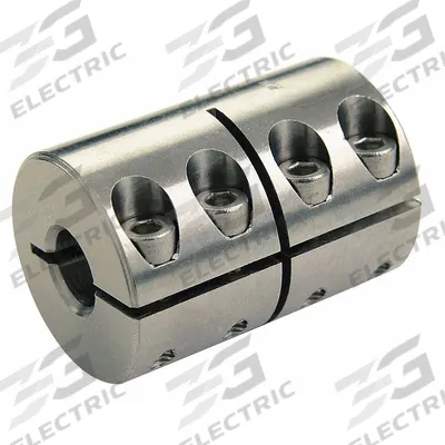 RULAND MANUFACTURING Rigid Shaft Coupling: 1 3/16 in Bore Dia 1, 1 3/16 in Bore Dia 2, Round - One-Piece Rigid Shaft Couplings
