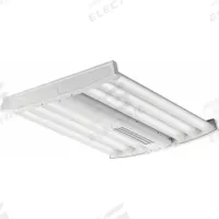 LITHONIA LIGHTING LED High Bay: 25 5/8 in Lg, 36,018 lm, 5000K, 20 ft – 60 ft Mounting Ht, 223 W (MPN IBG36000LMSEFAFLWDHVOLTGZ1050K80CRIDWH). Key specifications — attr1260469: 347 to 480V AC; attr1260477: (8) Lamp T5HO; attr1260467: LITHONIA LIGHTING; attr1260503: 5000K.