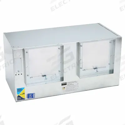Dayton In-Line Ceiling Exhaust Fan: 1,689 cfm @ 0.100 in SP, Square Duct, 8 in x 8 in - Rectangular Duct Inline Cabinet Fans